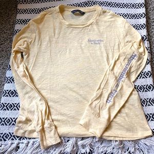 Yellow Abercrombie long sleeve! π